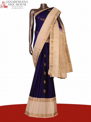 Pure Handloom Kanjeevaram Silk Saree